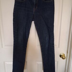 Old Navy Dark Blue Straight Leg Jeans